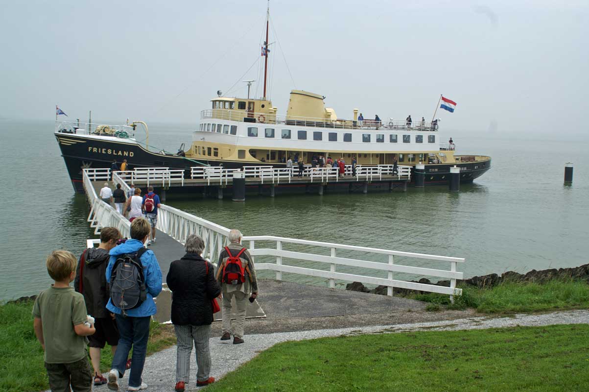 .. en met de boot van Medemblik naar Enkhuizen.