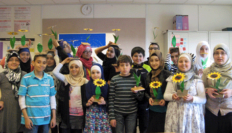 Leerlingen van de As-Siddieqschool doen mee met Plek  onder de Zon