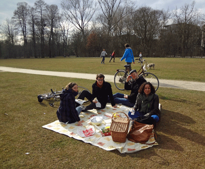 Picknick in het Vondelpark