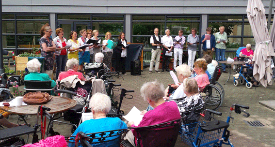 Kwintessens treedt op in het Flevohuis