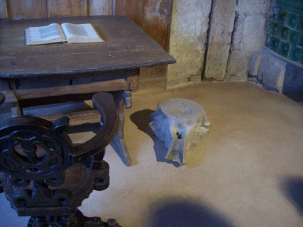 Luthers werkplek op de Wartburg