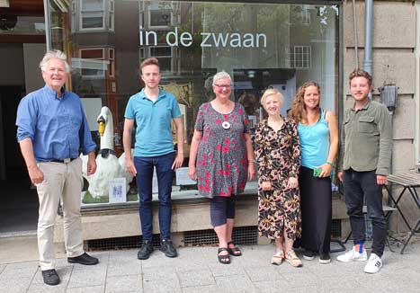 Het team van Diaconaal Centrum In de Zwaan